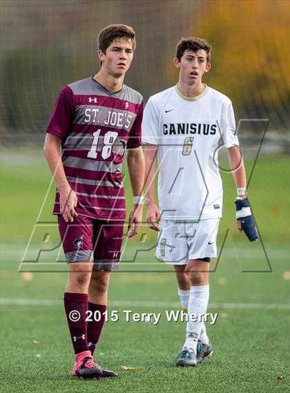 Thumbnail 2 in St. Joseph's Collegiate Institute vs Canisius (Monsignor Martin AA Final) photogallery.