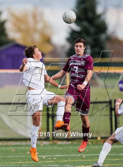 Thumbnail 1 in St. Joseph's Collegiate Institute vs Canisius (Monsignor Martin AA Final) photogallery.