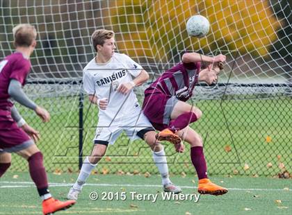 Thumbnail 2 in St. Joseph's Collegiate Institute vs Canisius (Monsignor Martin AA Final) photogallery.