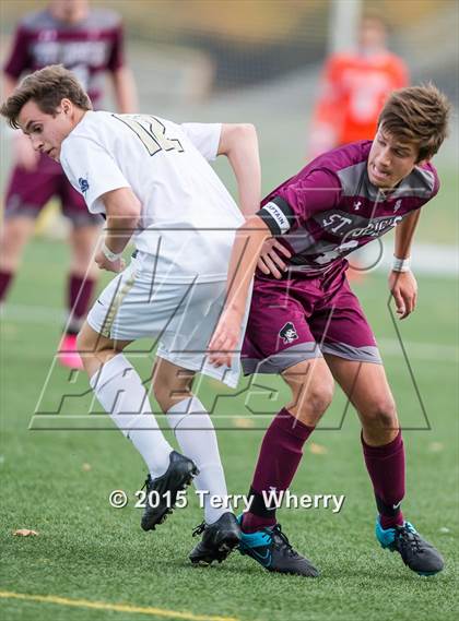 Thumbnail 1 in St. Joseph's Collegiate Institute vs Canisius (Monsignor Martin AA Final) photogallery.