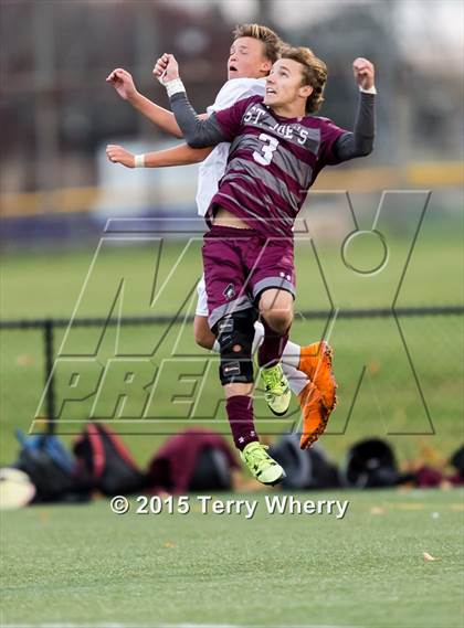 Thumbnail 2 in St. Joseph's Collegiate Institute vs Canisius (Monsignor Martin AA Final) photogallery.