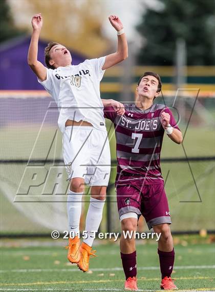 Thumbnail 2 in St. Joseph's Collegiate Institute vs Canisius (Monsignor Martin AA Final) photogallery.