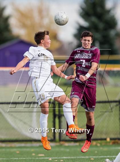 Thumbnail 2 in St. Joseph's Collegiate Institute vs Canisius (Monsignor Martin AA Final) photogallery.