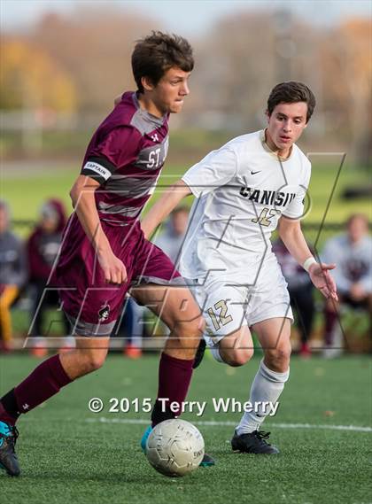 Thumbnail 3 in St. Joseph's Collegiate Institute vs Canisius (Monsignor Martin AA Final) photogallery.