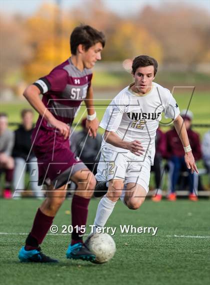 Thumbnail 2 in St. Joseph's Collegiate Institute vs Canisius (Monsignor Martin AA Final) photogallery.