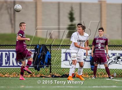Thumbnail 3 in St. Joseph's Collegiate Institute vs Canisius (Monsignor Martin AA Final) photogallery.
