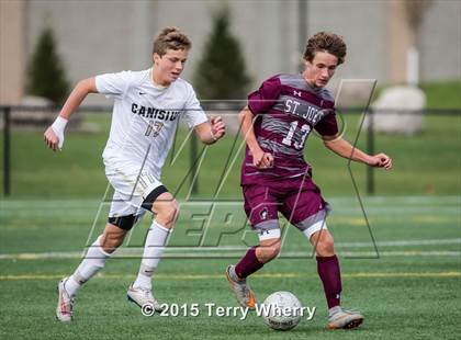 Thumbnail 1 in St. Joseph's Collegiate Institute vs Canisius (Monsignor Martin AA Final) photogallery.