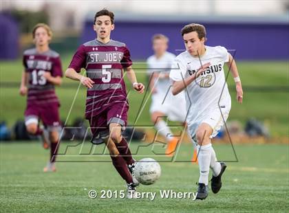 Thumbnail 1 in St. Joseph's Collegiate Institute vs Canisius (Monsignor Martin AA Final) photogallery.