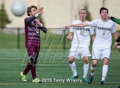 Thumbnail 1 in St. Joseph's Collegiate Institute vs Canisius (Monsignor Martin AA Final) photogallery.