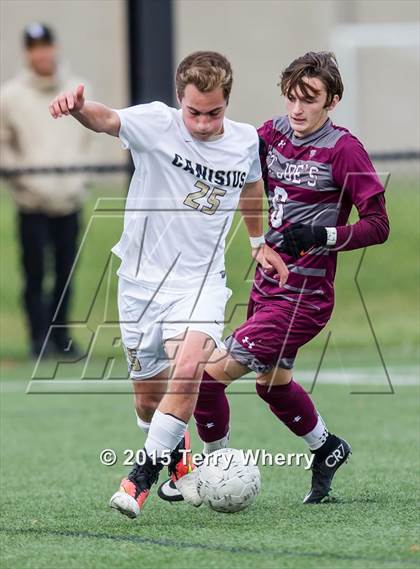 Thumbnail 2 in St. Joseph's Collegiate Institute vs Canisius (Monsignor Martin AA Final) photogallery.