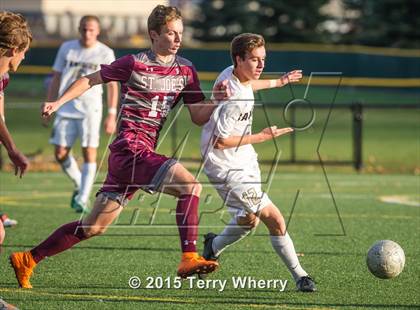 Thumbnail 1 in St. Joseph's Collegiate Institute vs Canisius (Monsignor Martin AA Final) photogallery.