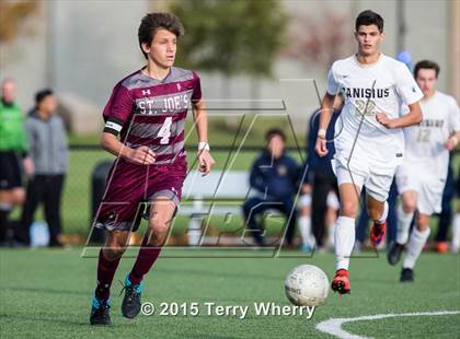 Thumbnail 1 in St. Joseph's Collegiate Institute vs Canisius (Monsignor Martin AA Final) photogallery.
