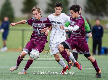 Thumbnail 3 in St. Joseph's Collegiate Institute vs Canisius (Monsignor Martin AA Final) photogallery.