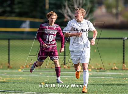Thumbnail 2 in St. Joseph's Collegiate Institute vs Canisius (Monsignor Martin AA Final) photogallery.