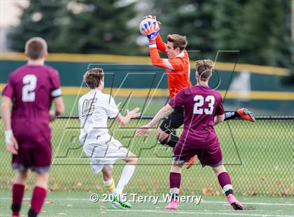 Thumbnail 2 in St. Joseph's Collegiate Institute vs Canisius (Monsignor Martin AA Final) photogallery.