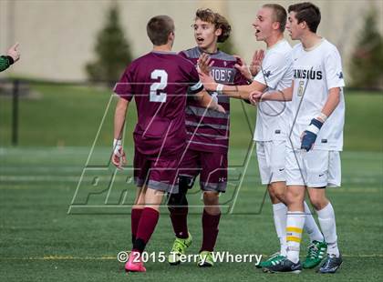 Thumbnail 3 in St. Joseph's Collegiate Institute vs Canisius (Monsignor Martin AA Final) photogallery.