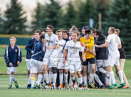 Thumbnail 3 in St. Joseph's Collegiate Institute vs Canisius (Monsignor Martin AA Final) photogallery.