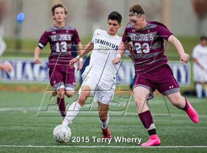 Thumbnail 2 in St. Joseph's Collegiate Institute vs Canisius (Monsignor Martin AA Final) photogallery.
