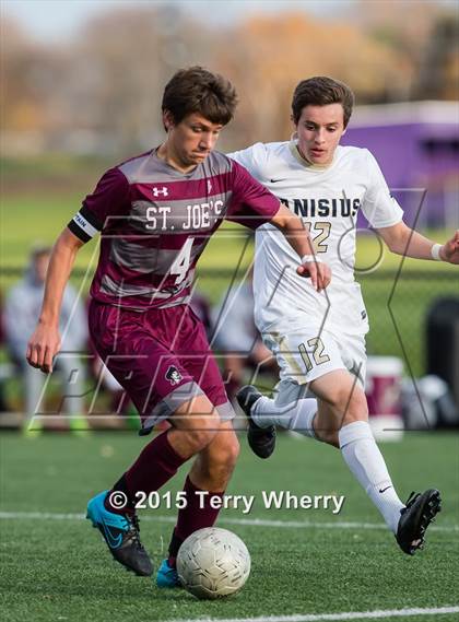 Thumbnail 1 in St. Joseph's Collegiate Institute vs Canisius (Monsignor Martin AA Final) photogallery.