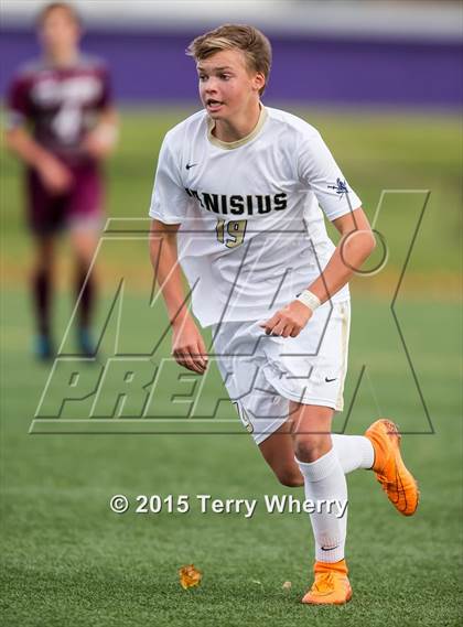 Thumbnail 1 in St. Joseph's Collegiate Institute vs Canisius (Monsignor Martin AA Final) photogallery.