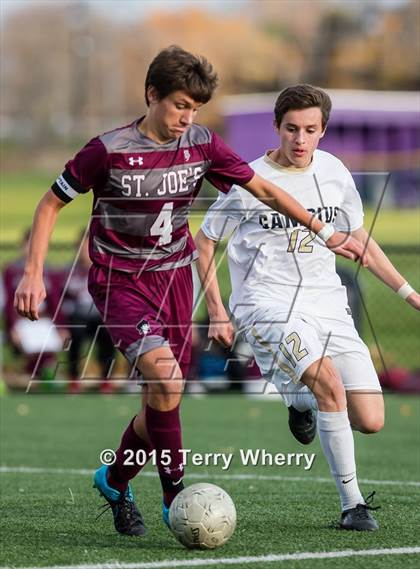 Thumbnail 3 in St. Joseph's Collegiate Institute vs Canisius (Monsignor Martin AA Final) photogallery.