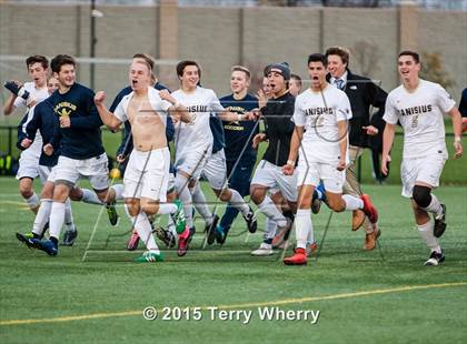 Thumbnail 1 in St. Joseph's Collegiate Institute vs Canisius (Monsignor Martin AA Final) photogallery.