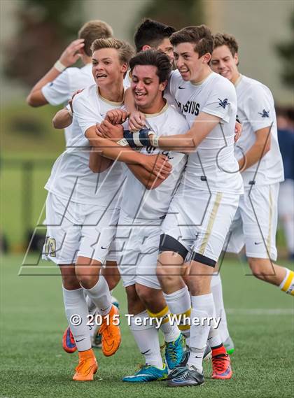 Thumbnail 1 in St. Joseph's Collegiate Institute vs Canisius (Monsignor Martin AA Final) photogallery.