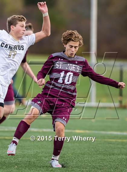 Thumbnail 3 in St. Joseph's Collegiate Institute vs Canisius (Monsignor Martin AA Final) photogallery.