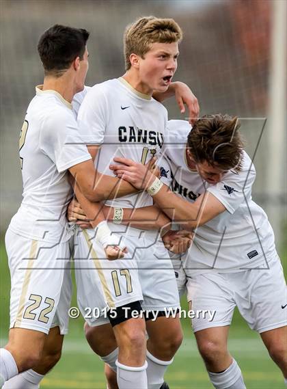 Thumbnail 3 in St. Joseph's Collegiate Institute vs Canisius (Monsignor Martin AA Final) photogallery.