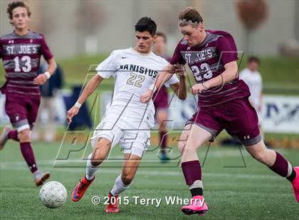 Thumbnail 3 in St. Joseph's Collegiate Institute vs Canisius (Monsignor Martin AA Final) photogallery.