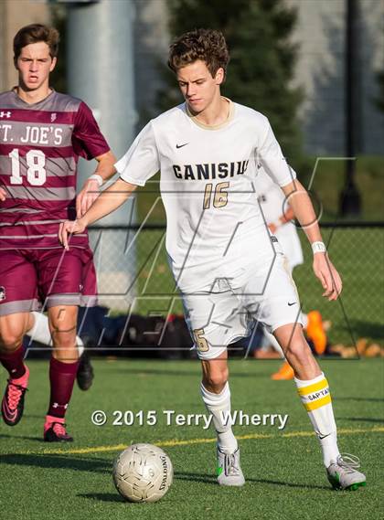 Thumbnail 1 in St. Joseph's Collegiate Institute vs Canisius (Monsignor Martin AA Final) photogallery.