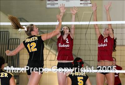 Thumbnail 2 in Bishop's vs. Parker (Section Final) photogallery.