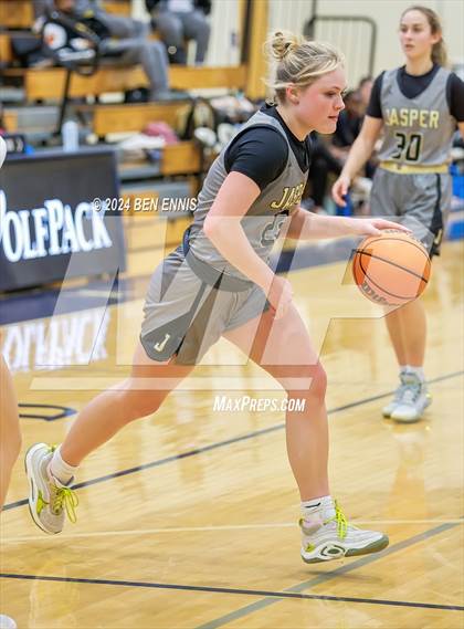 Thumbnail 3 in Millington Central vs. Jasper (MLK Day Classic) photogallery.
