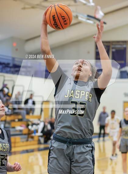 Thumbnail 2 in Millington Central vs. Jasper (MLK Day Classic) photogallery.