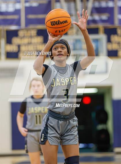 Thumbnail 2 in Millington Central vs. Jasper (MLK Day Classic) photogallery.