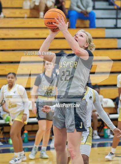 Thumbnail 2 in Millington Central vs. Jasper (MLK Day Classic) photogallery.