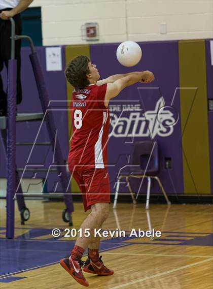Thumbnail 1 in Scottsdale Christian Academy vs Williams Field (Notre Dame Prep Invitational) photogallery.