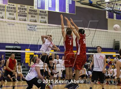 Thumbnail 3 in Scottsdale Christian Academy vs Williams Field (Notre Dame Prep Invitational) photogallery.