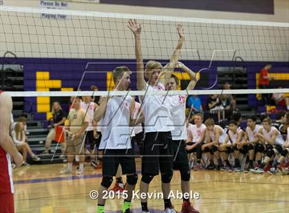 Thumbnail 2 in Scottsdale Christian Academy vs Williams Field (Notre Dame Prep Invitational) photogallery.