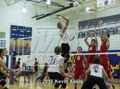 Thumbnail 2 in Scottsdale Christian Academy vs Williams Field (Notre Dame Prep Invitational) photogallery.