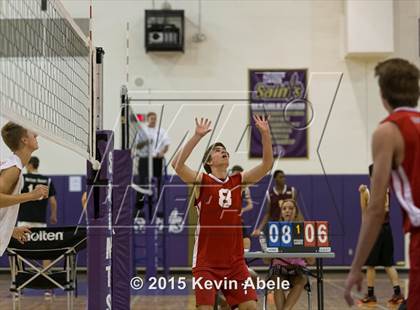 Thumbnail 3 in Scottsdale Christian Academy vs Williams Field (Notre Dame Prep Invitational) photogallery.