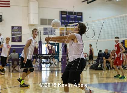 Thumbnail 2 in Scottsdale Christian Academy vs Williams Field (Notre Dame Prep Invitational) photogallery.