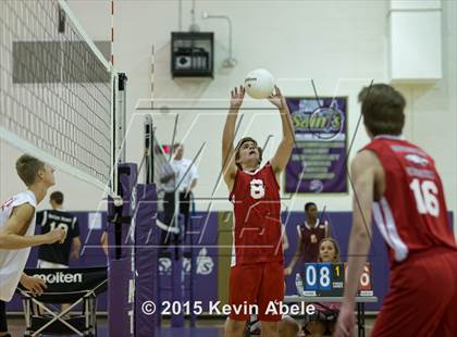 Thumbnail 2 in Scottsdale Christian Academy vs Williams Field (Notre Dame Prep Invitational) photogallery.