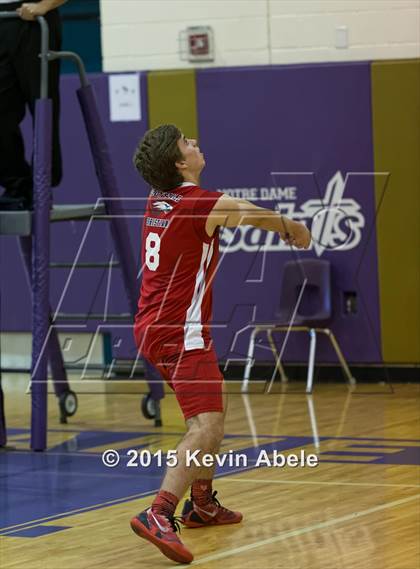 Thumbnail 3 in Scottsdale Christian Academy vs Williams Field (Notre Dame Prep Invitational) photogallery.