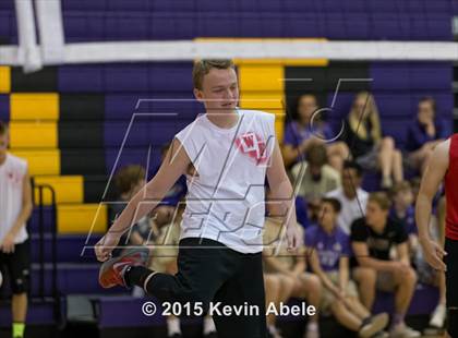 Thumbnail 3 in Scottsdale Christian Academy vs Williams Field (Notre Dame Prep Invitational) photogallery.