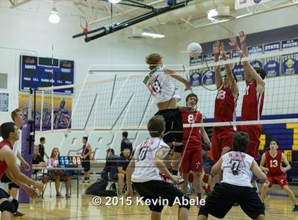 Thumbnail 3 in Scottsdale Christian Academy vs Williams Field (Notre Dame Prep Invitational) photogallery.