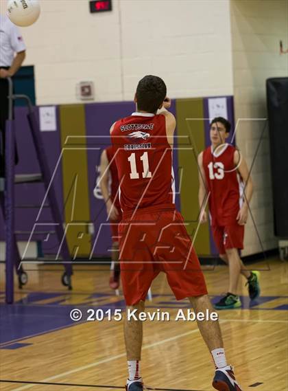 Thumbnail 2 in Scottsdale Christian Academy vs Williams Field (Notre Dame Prep Invitational) photogallery.