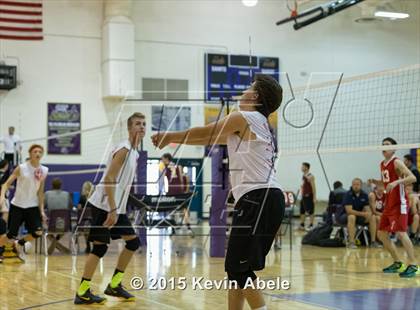 Thumbnail 3 in Scottsdale Christian Academy vs Williams Field (Notre Dame Prep Invitational) photogallery.