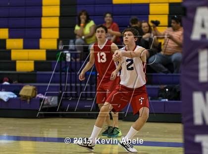Thumbnail 3 in Scottsdale Christian Academy vs Williams Field (Notre Dame Prep Invitational) photogallery.