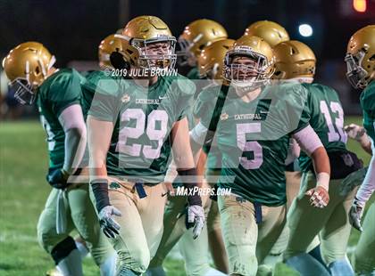 Thumbnail 2 in Decatur Central vs Cathedral (IHSAA 5A Sectional Final) photogallery.